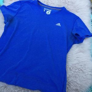 ⚡2/$20 SALE Adidas ultimate Tee blue large